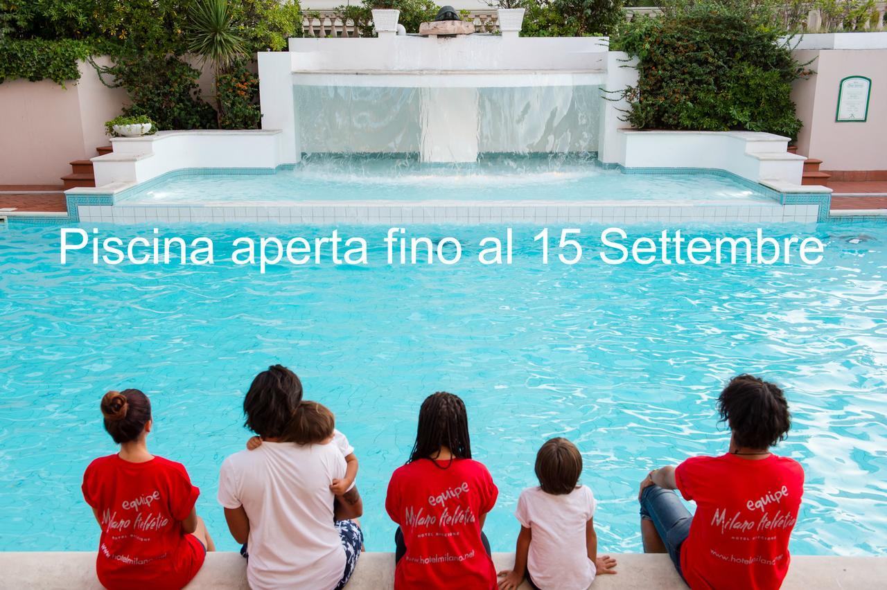 Hotel Milano Helvetia - In Centro Con Piscina Риччоне Екстер'єр фото